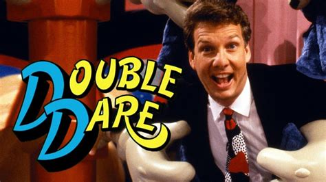 Double Dare is a British children's game show that is broadcast on CBBC. Made by BBC Television, it was first broadcast in 1987 as part of Going Live! and the latest series in the present day. The show's first hosted by Peter Simon from 1987 to 1992 and later in the revival version which was hosted by The Dumping Ground 's Bailey Hayden in 2022.